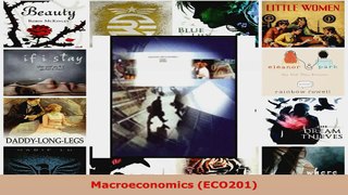 Read  Macroeconomics ECO201 Ebook Free