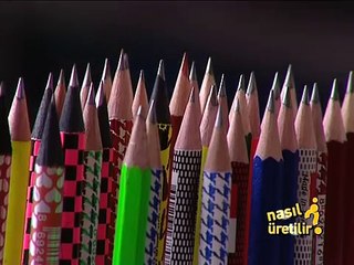 Kurşun Kalemler Nasıl Üretilir Türkçe