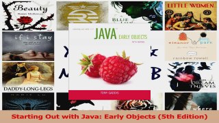 Starting Out with Java Early Objects 5th Edition PDF