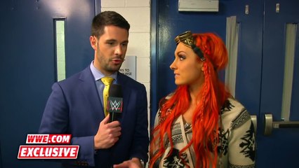 Becky Lynch came here to takeover׃ Raw Fallout, December 8, 2015[1]