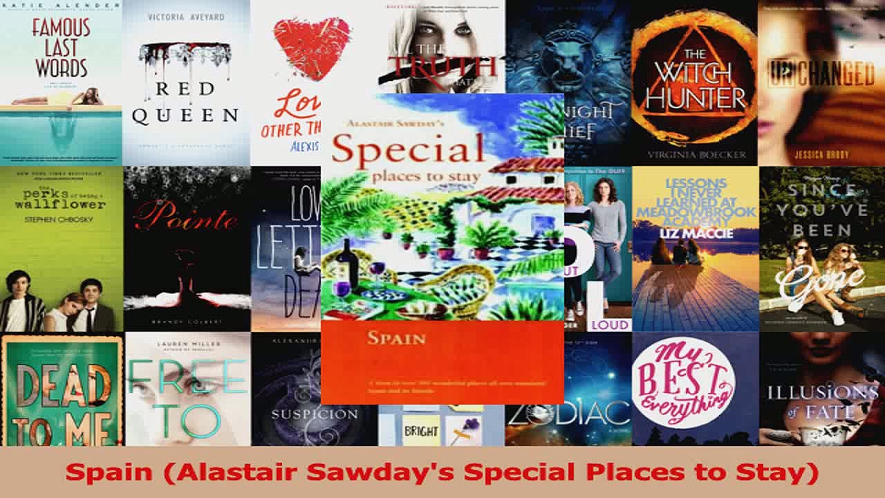 PDF Download  Spain Alastair Sawdays Special Places to Stay Read Full Ebook