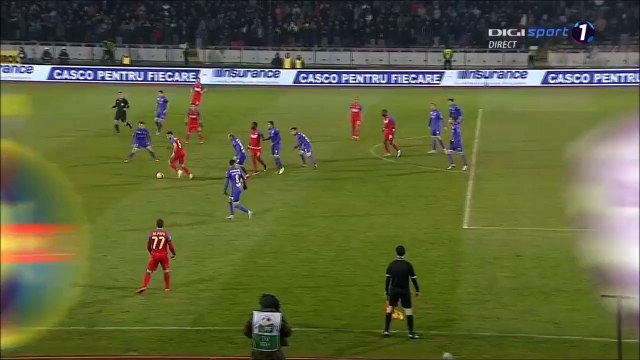 1-0 Cristian BocSan OwnGoal Romania - 21.12.2015, Steaua Bucuresti 1-0 ACS Poli Timisoara