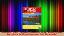 PDF Download  European RaiI Timetable Summer 2007 Independent Travellers Edition European Rail PDF Full Ebook