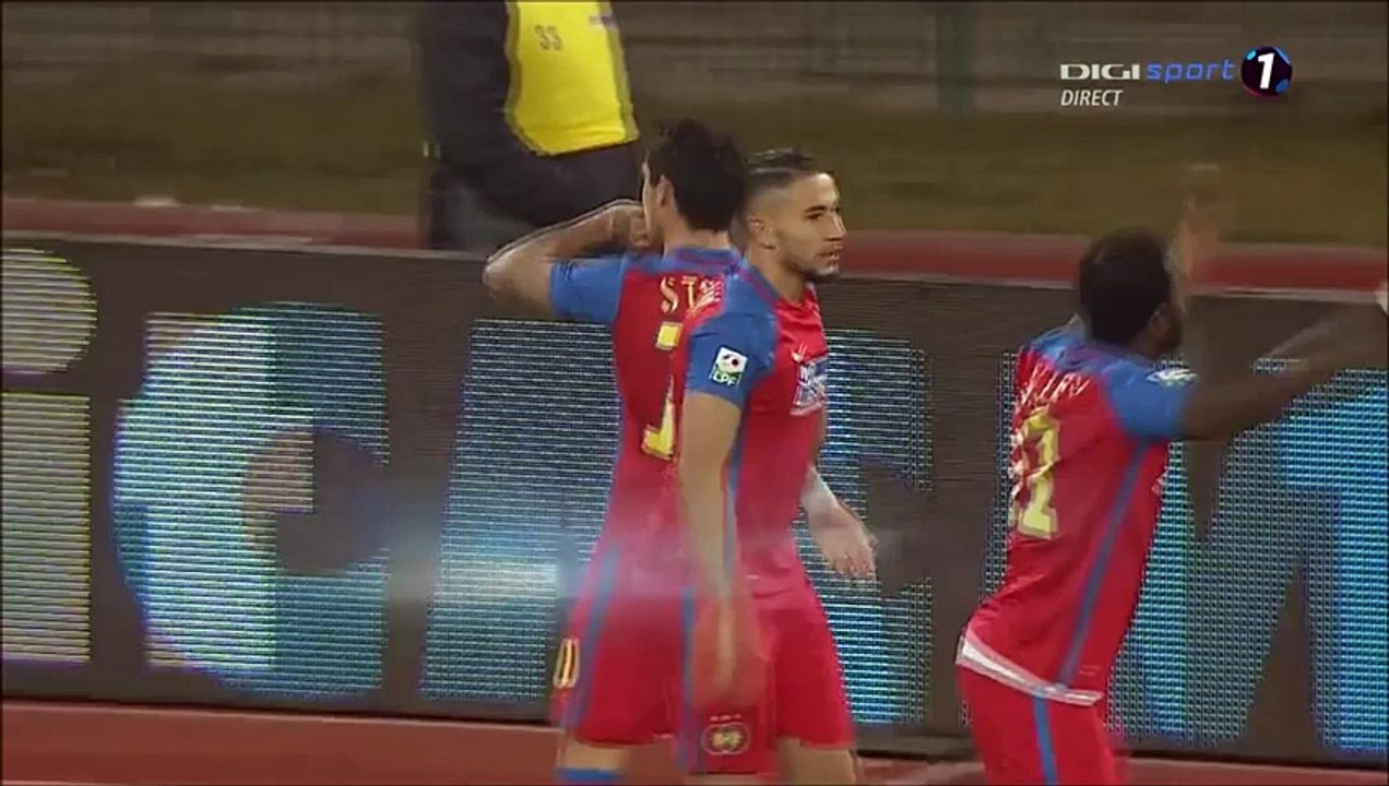 Nicolae Stanciu Goal Romania - 21.12.2015, Steaua Bucuresti 2-0 ACS Poli Timisoara