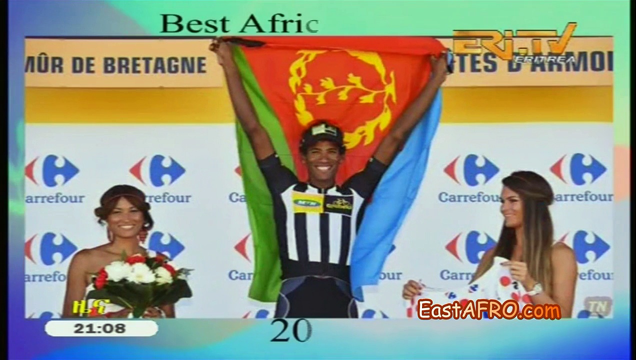 ERi-TV News ‘Eritrean Daniel Teklehaimanot Best African Cycling