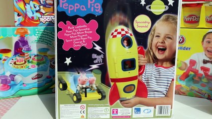 little Peppa Pig Spaceship Rocket Playset Toy English Review toys