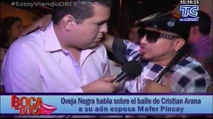 Oveja Negra se pronuncia sobre baile que protagonizaron el futbolista Cristian Araba y Mafer Pincay