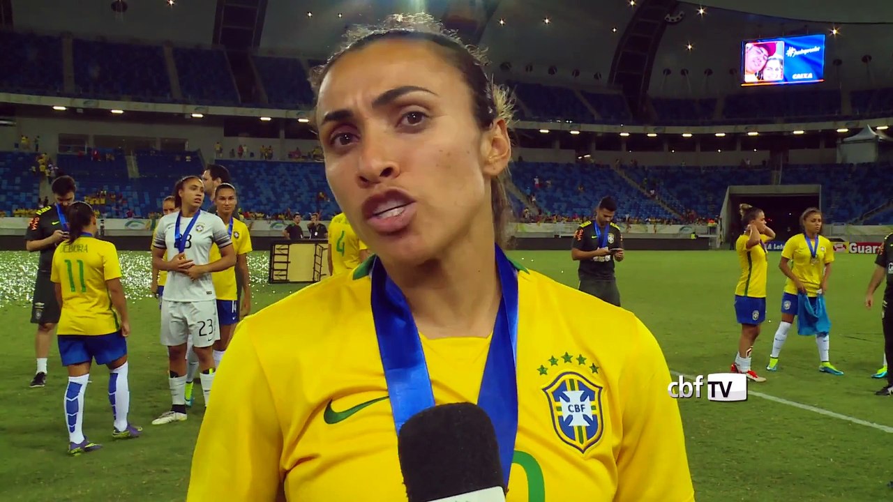 Marta avalia trabalho para Olímpiadas e elogia Formiga - YouTube