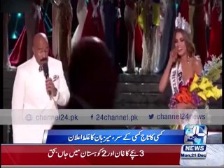 Philippine model wins crown of Miss Universe