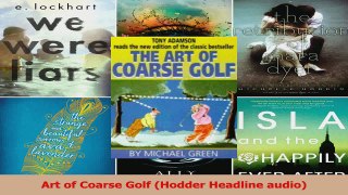 Read  Art of Coarse Golf Hodder Headline audio Ebook Free