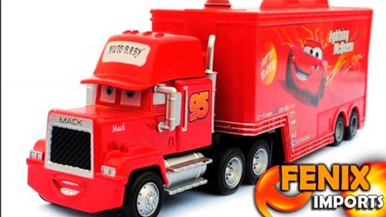 Carretas Dinoco Mack King MacQueen Chik Hicks Carros Car Filme
