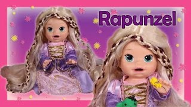 Rapunzel Tangled Custom Baby Alive Disney Princess Eats Play-Doh Poops Blind Bags