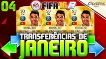 FIFA 16 - POSSÍVEIS TRANSFERÊNCIAS DE JANEIRO #04 - CRISTIANO RONALDO, PATO, MANÉ, POGB
