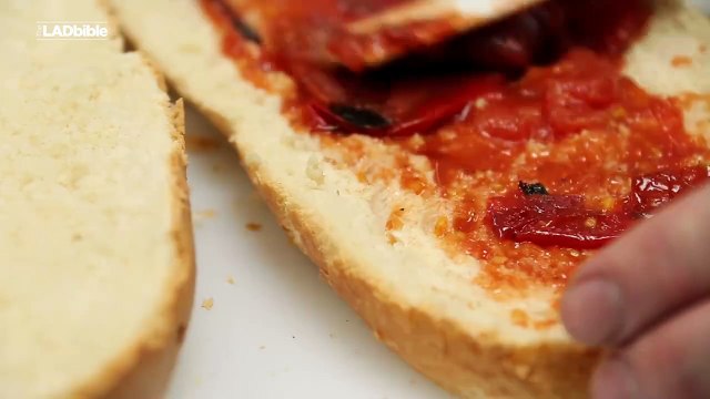 Pepperoni And Grilled Cheese Pizza
