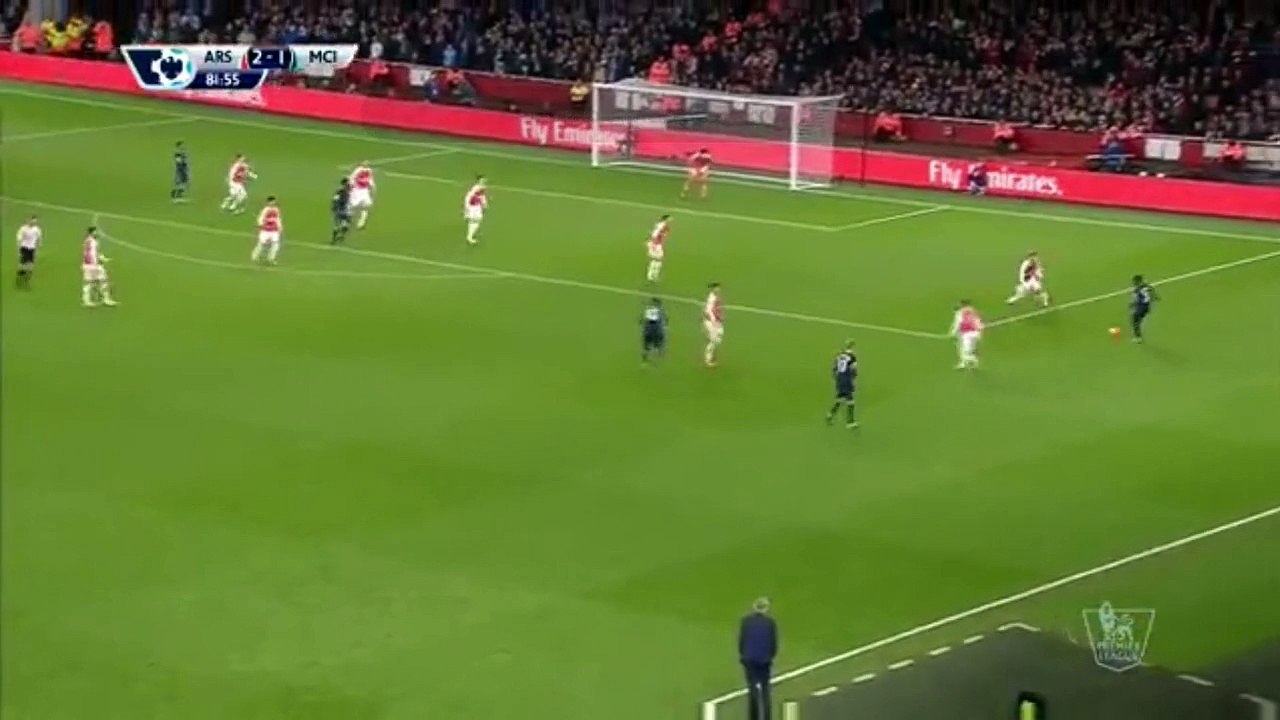 Goal Yaya Toure ~Arsenal 2-1 Manchester City~