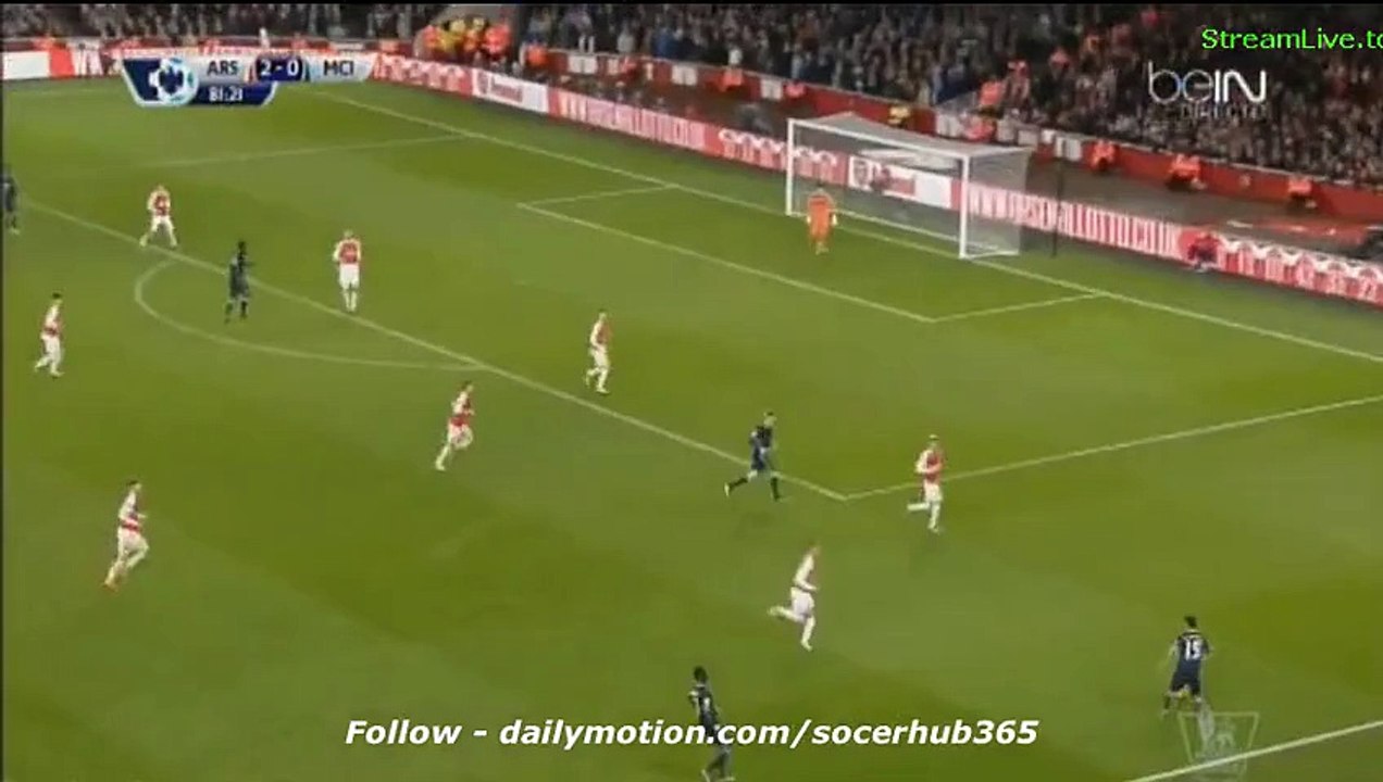 Yaya Toure Volley GOAL HD _ Arsenal 2-1  Manchester City u2013 21.12.2015 HD