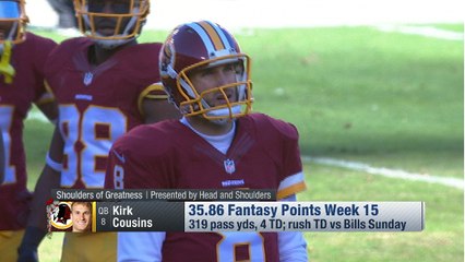'NFL Fantasy Live': Shoulders of Greatness Week 15