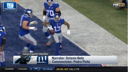 Announcers call Odell Beckham's TD in Portuguese