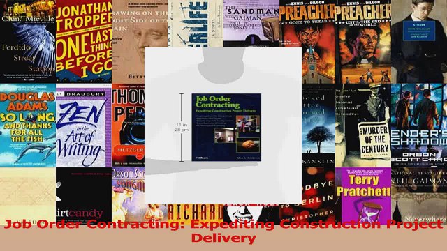 PDF Download Job Order Contracting Expediting Construction Project Delivery Read Online