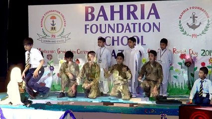 Bara Dushman Banna Phirta Hey by Students of BAHRIA FOUNDATION SCHOOL-HAZRO-PAKISTAN