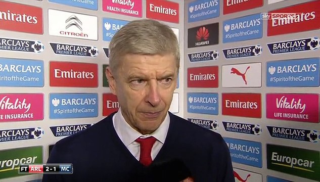 Arsene Wenger Post-Match Interview - Arsenal 2-1 Manchester City
