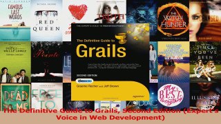 The Definitive Guide to Grails Second Edition Experts Voice in Web Development PDF