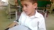 Khob Ye Na Day Karay Sakht Kharab Day Ghareeb || Pathan Kid Reading and Feeling Sleepy During Class || Funny School Class Room Video