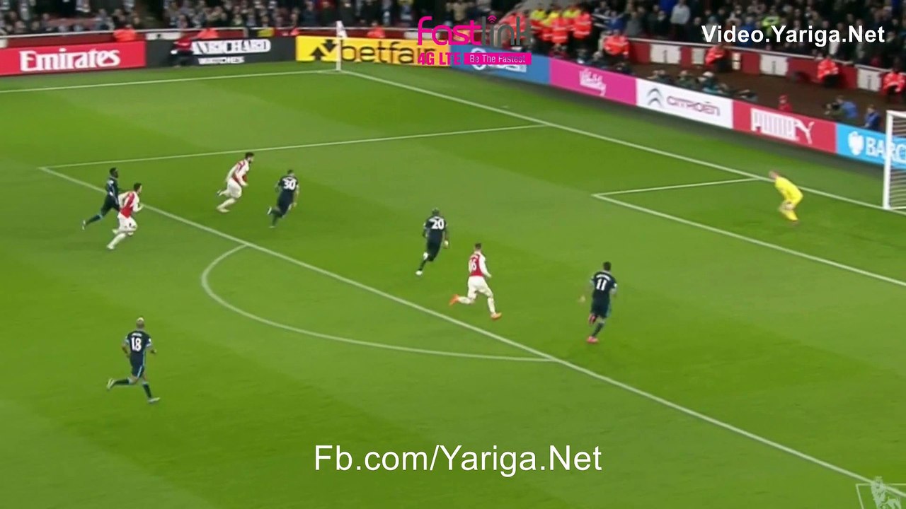 Arsenal 2 - 1 Manchester City All Goals HD 21/12/2015