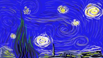 Математика на картине Ван Гога «Звёздная ночь»