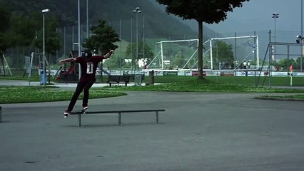 Skating in a Sudden Rainstorm | Fabian Dörig