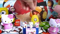 Маша и Медведь, Masha i Medved Disney HELLO KITTY Peppa Pig,Toys Cars Frozen masha and the