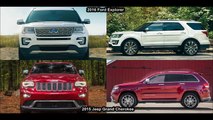 2016 Ford Explorer VS 2015 Jeep Grand Cherokee DESIGN!