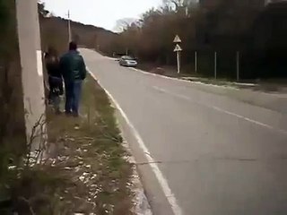 Авария на гонках