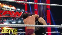 Neville vs. Owens - WWE World Heavyweight Championship Tournament Quarterfinal : Raw, Nov. 16, 2015