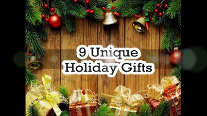 9 Unique holiday gift ideas for busy people