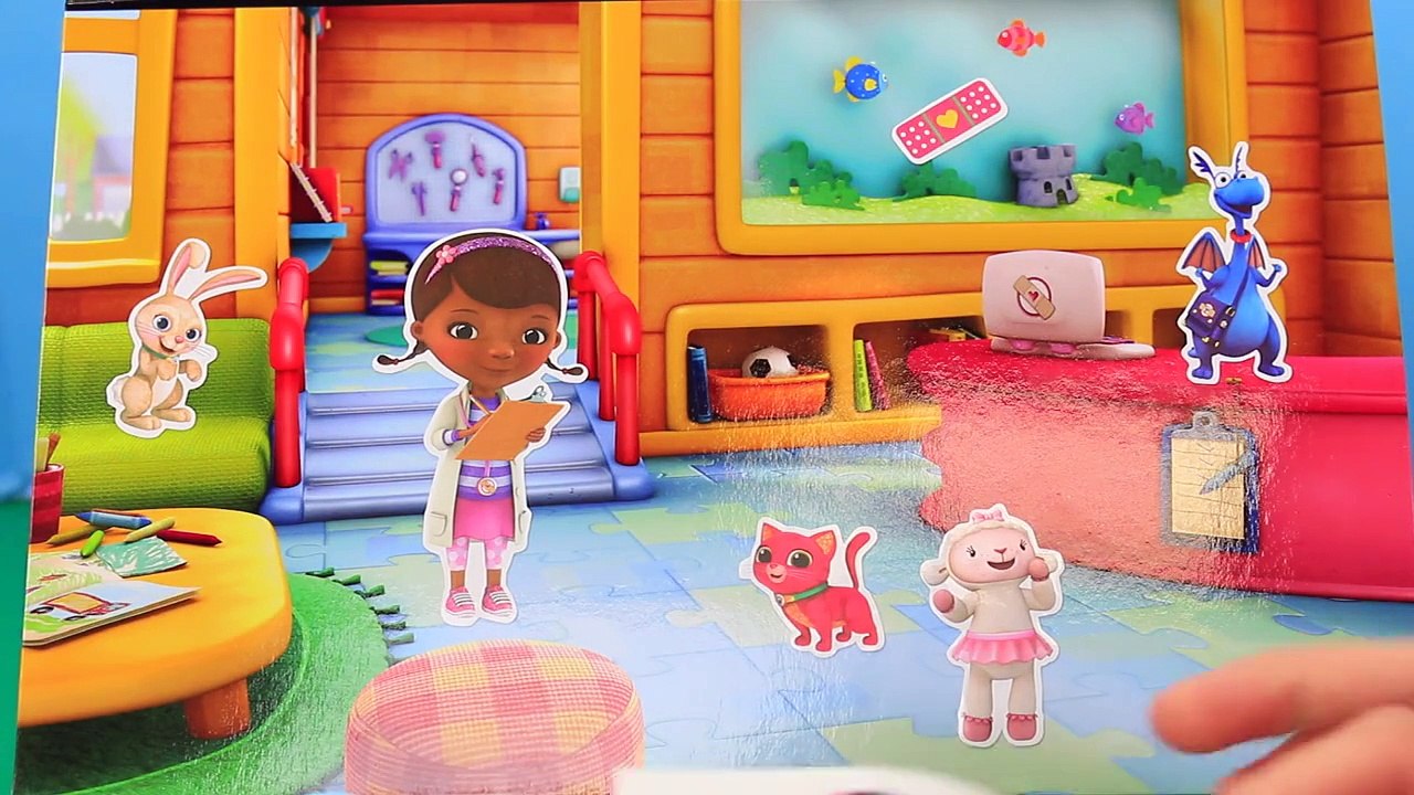 Doc McStuffins & Spiderman Colorforms Fun Stickers ❤ Pet Vet & Marvel Superheroes by Dis