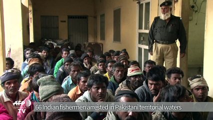 Pakistan arrests 66 Indian fishermen: police