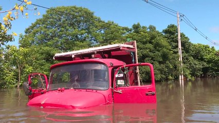 After pope visit, no miracles in flooded Paraguay shantytown