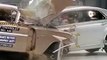 Crash Test 1959 Chevrolet Bel Air VS. 2009 Chevrolet Malibu (Frontal Offset) IIHS 50th Ann