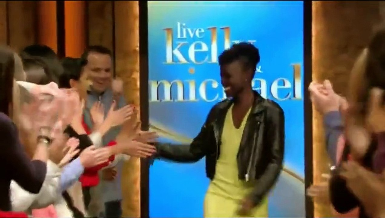 Lupita Nyong'o talks 'Star Wars The Force Awakens' on Live! with Kelly and Michael