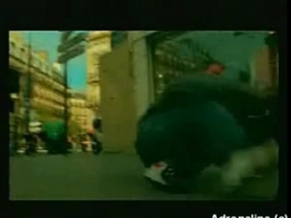 Adrenaline Edwin Jeans art du déplacement/parkour