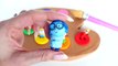 Learn Colors with Play Doh Peppa Pig Frozen Inside Out MLP LPS Incredibles Minions RainbowLearning