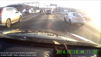 Car Crashes Compilation # 223 - February 2014