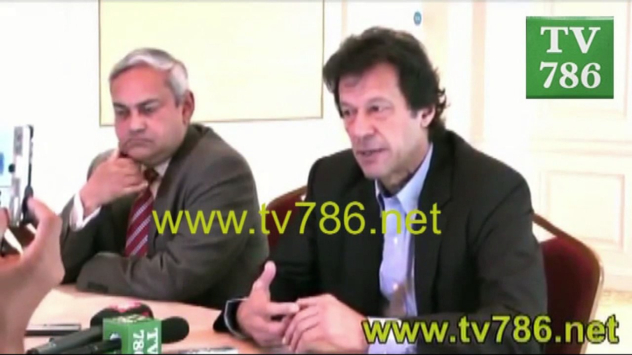 Imran Khan blasts on Pakistan Army in an Indian Journalists IJA Press Conference