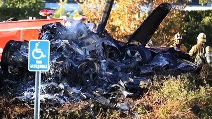 Paul Walker car accident images