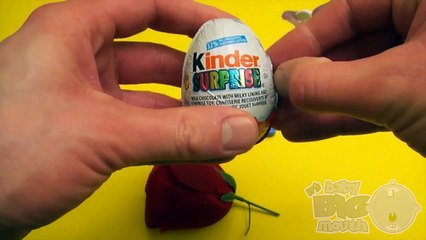 Kinder Surprise Egg Learn-A-Word! Spelling Valentines Day Words! Lesson 4