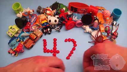 Learn To Count 1 to 90 with Toys and Candy Numbers!