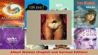 Read  Albert Watson English and German Edition Ebook Free