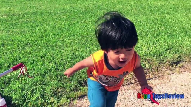 Thomas and Friends Ryan ToysReview playing Hide and Seek at the Park with Thomas, James, a