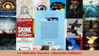 Read  La Melodía Oscura  Spanish Edition Ebook Free